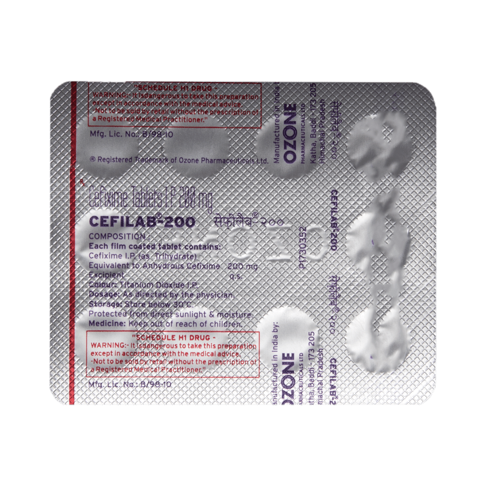 Cefilab 200 Tablet - Image 5