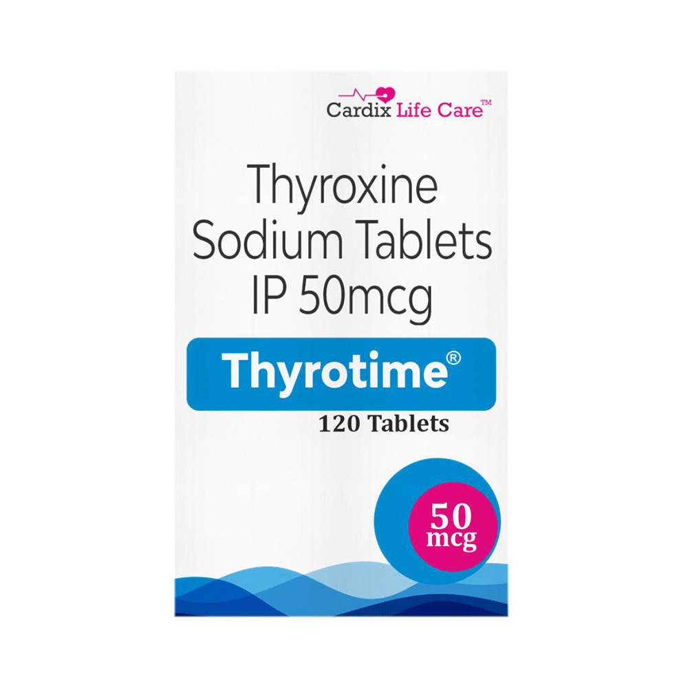 Thyrotime 50mcg Tablet - Image 1