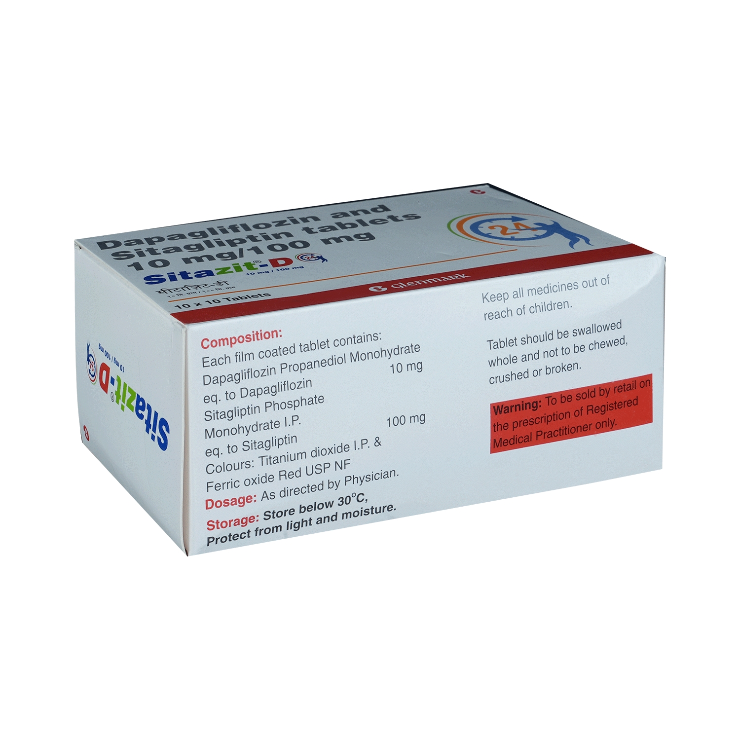 Sitazit-D 10mg/100mg Tablet - Image 3