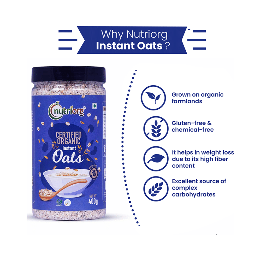 Nutriorg Certified Organic Instant Oats - Image 4