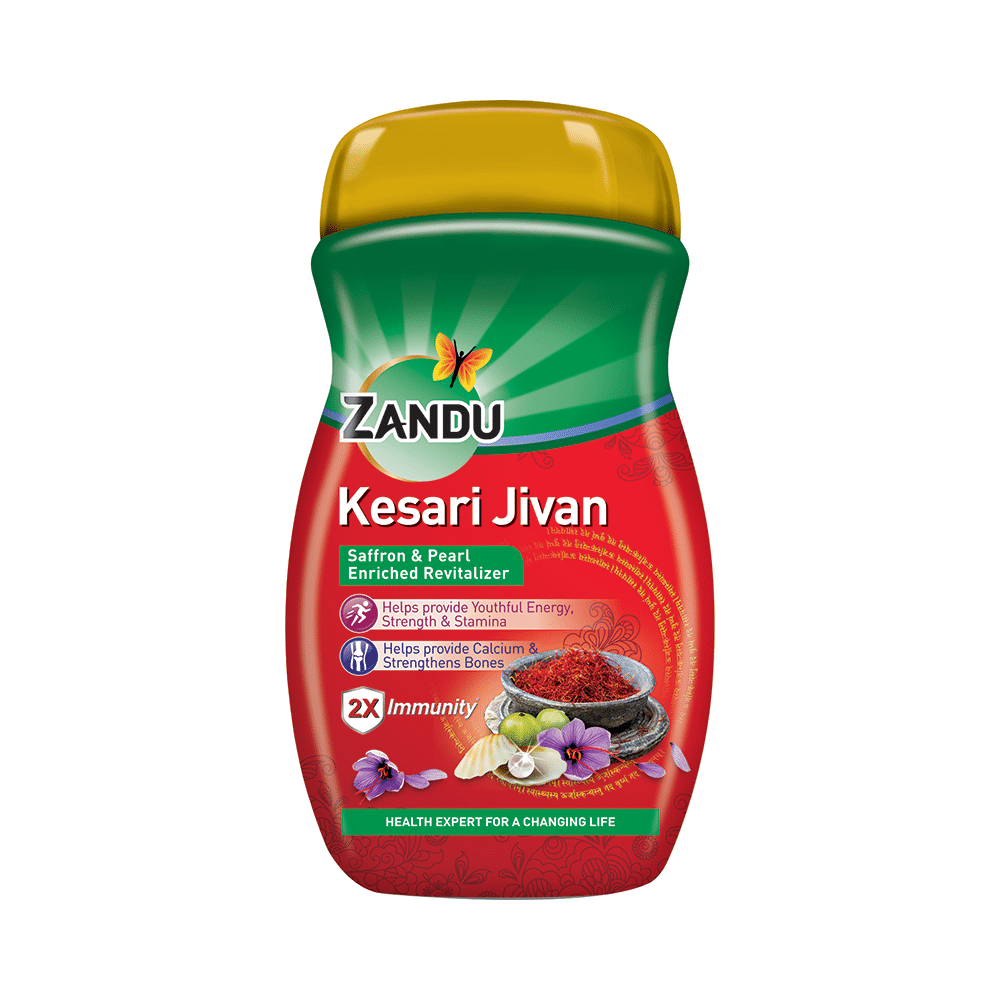 Zandu Kesari Jivan Chyawanprash | For Immunity, Strength, Stamina & Bone Health - Image 4