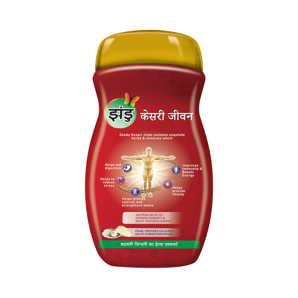 Zandu Kesari Jivan Chyawanprash | For Immunity, Strength, Stamina & Bone Health - Image 2