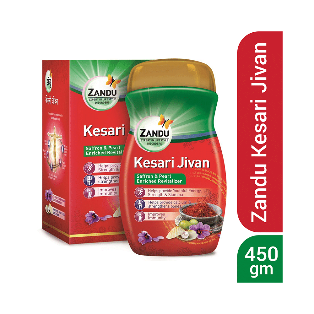 Zandu Kesari Jivan Chyawanprash | For Immunity, Strength, Stamina & Bone Health - Image 3