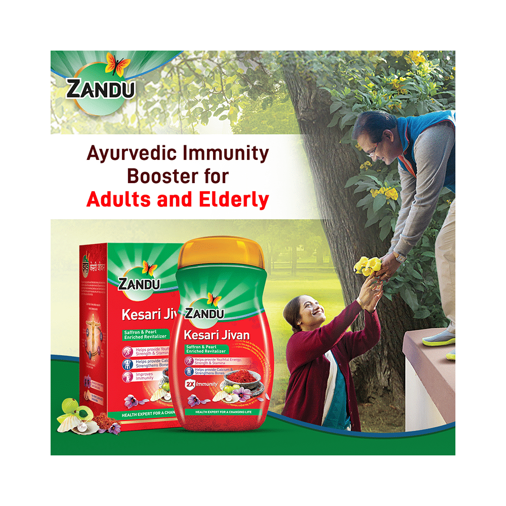 Zandu Kesari Jivan Chyawanprash | For Immunity, Strength, Stamina & Bone Health - Image 5