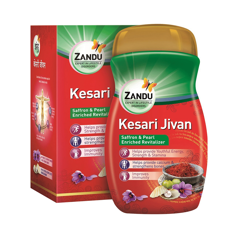 Zandu Kesari Jivan Chyawanprash | For Immunity, Strength, Stamina & Bone Health - Image 1