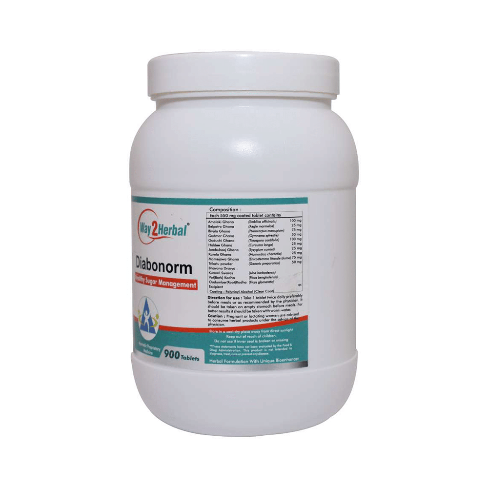 Way2Herbal Daibonorm Healthy Sugar Management Tablet - Image 3