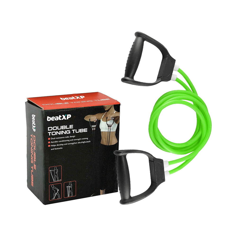 beatXP Resistance Band Double Tubing Green GHVMEDFIT143 - Image 7
