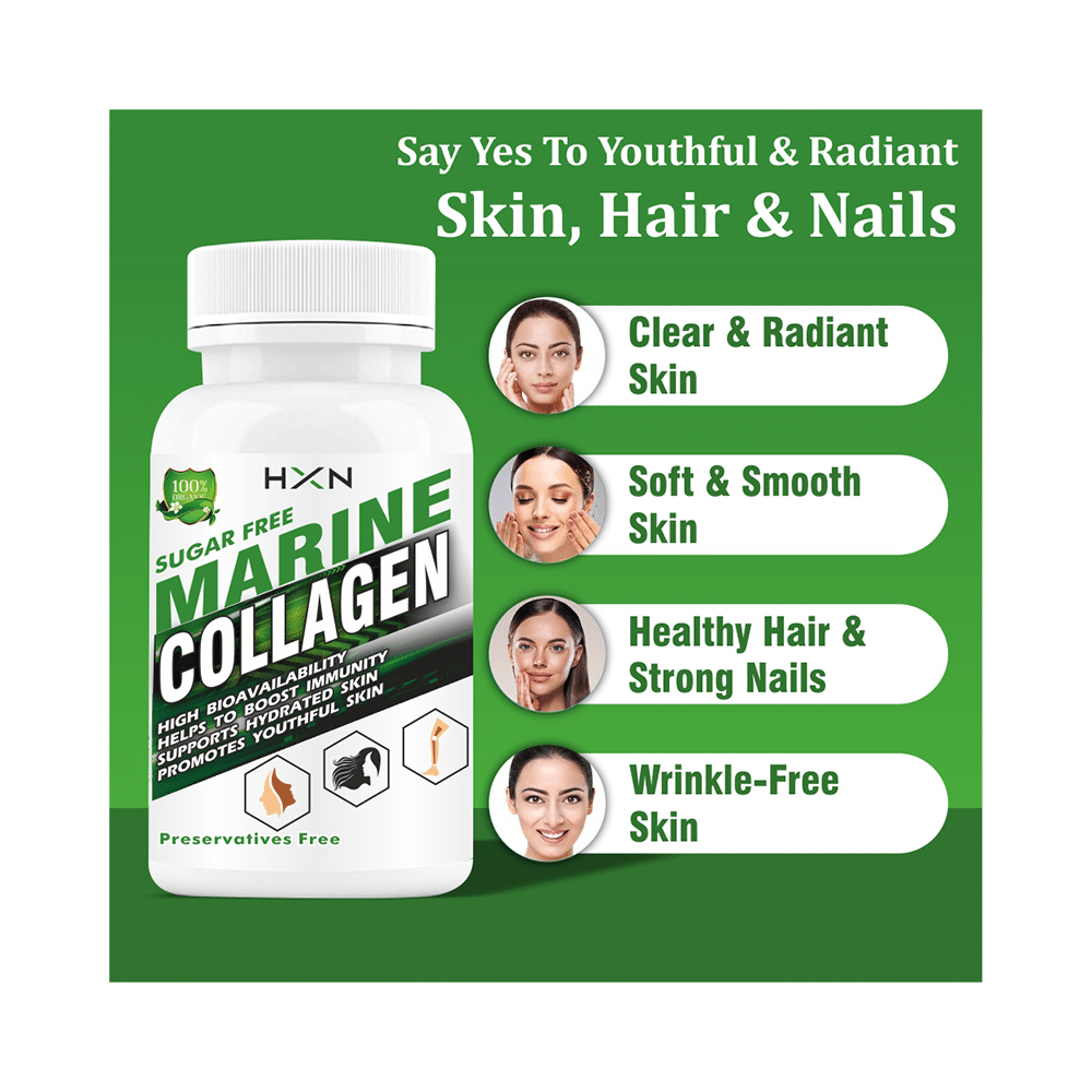 HXN Sugar Free Marine Collagen Tablet (60 Each) - Image 5
