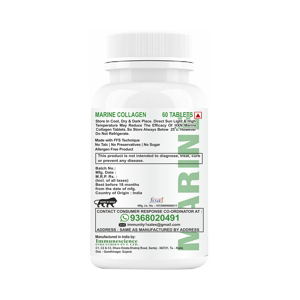 HXN Sugar Free Marine Collagen Tablet (60 Each) - Image 3