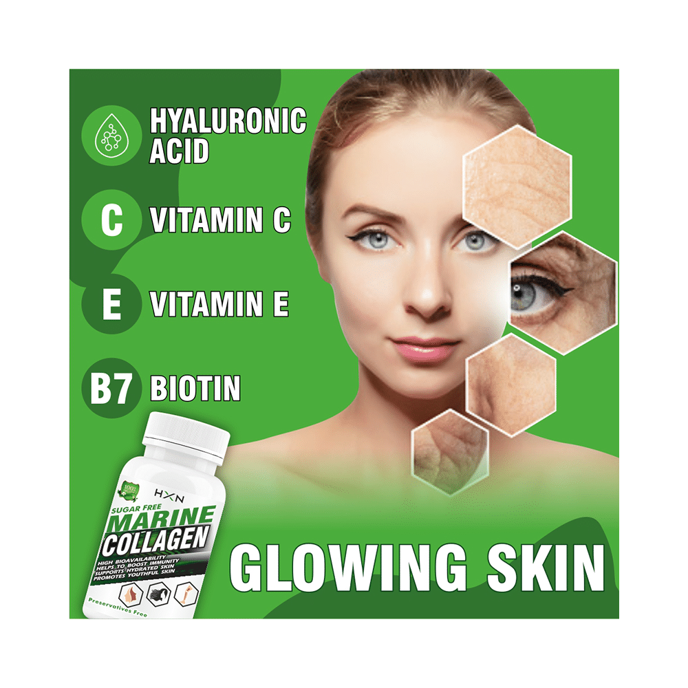 HXN Sugar Free Marine Collagen Tablet (60 Each) - Image 7
