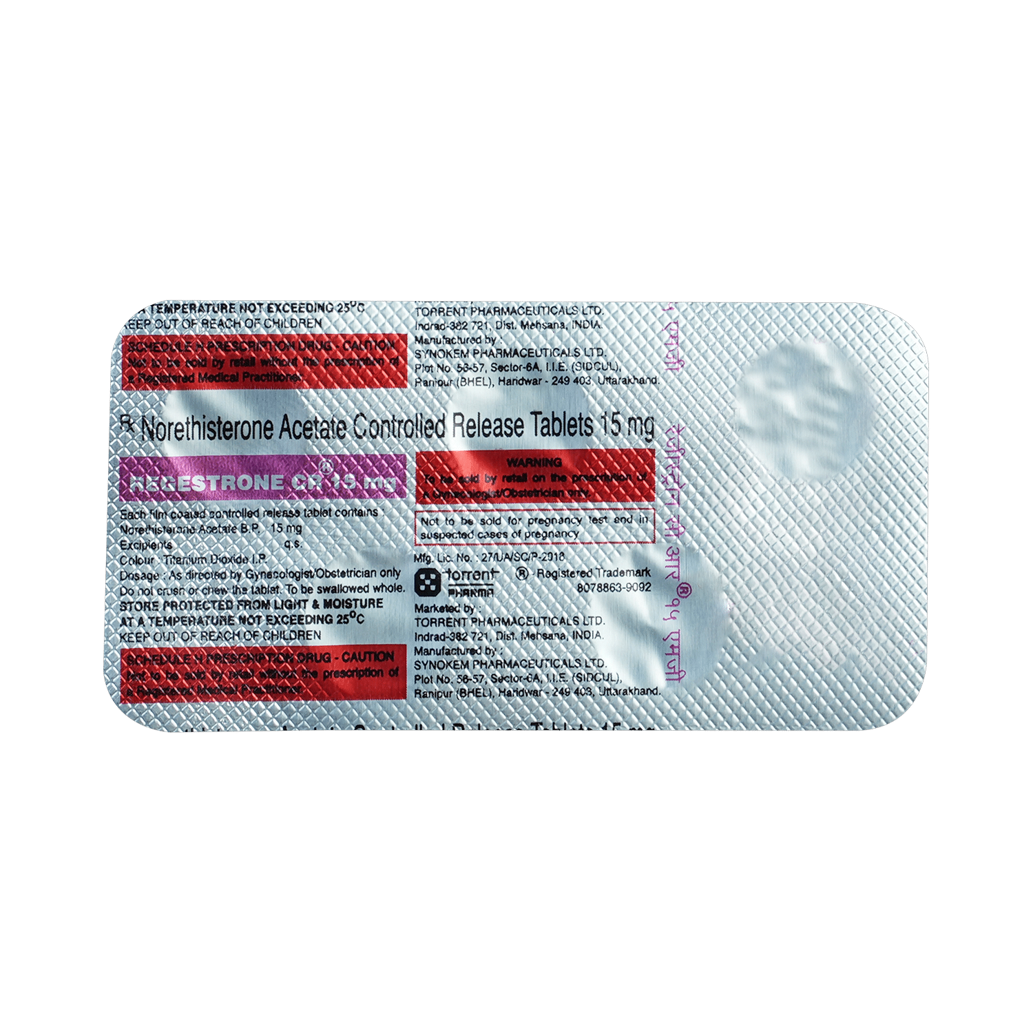 Regestrone CR 15 Tablet - Image 5