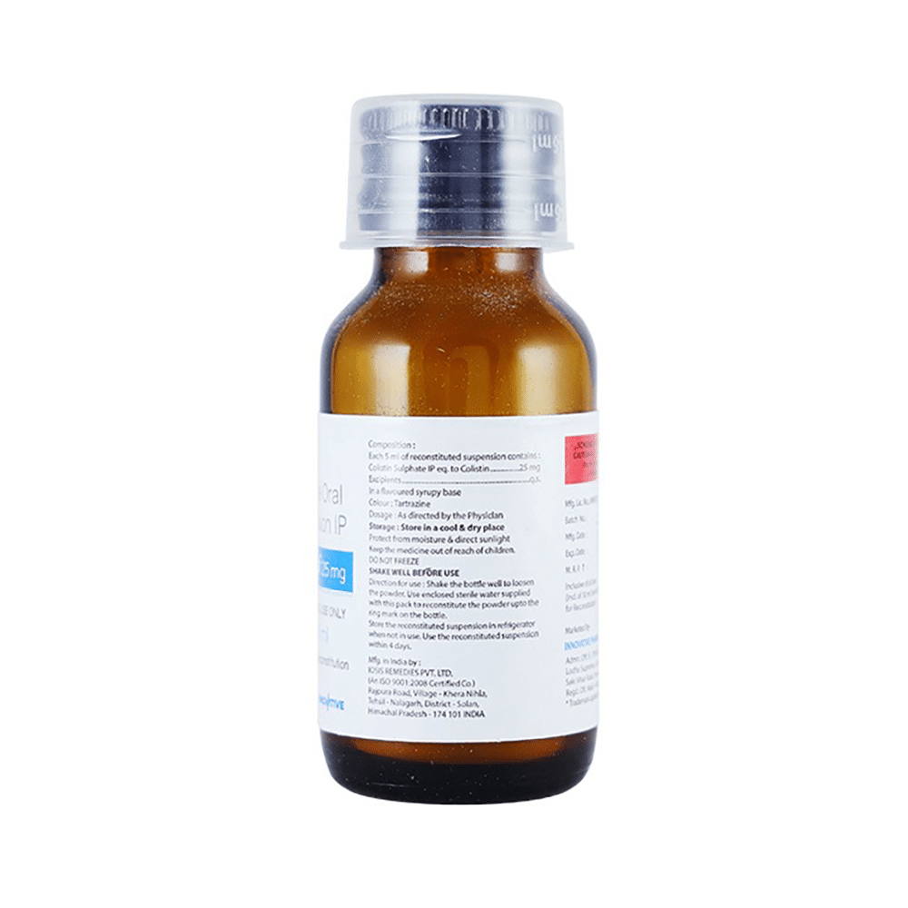 Colizest 25mg Oral Suspension - Image 2