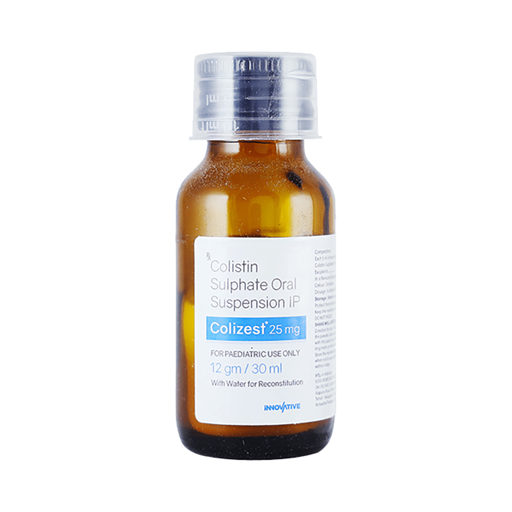 Colizest 25mg Oral Suspension