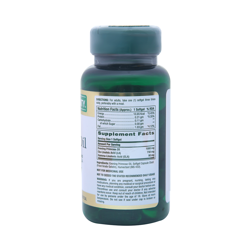 Nature's Bounty Evening Primrose Oil 1000mg Softgel - Image 2