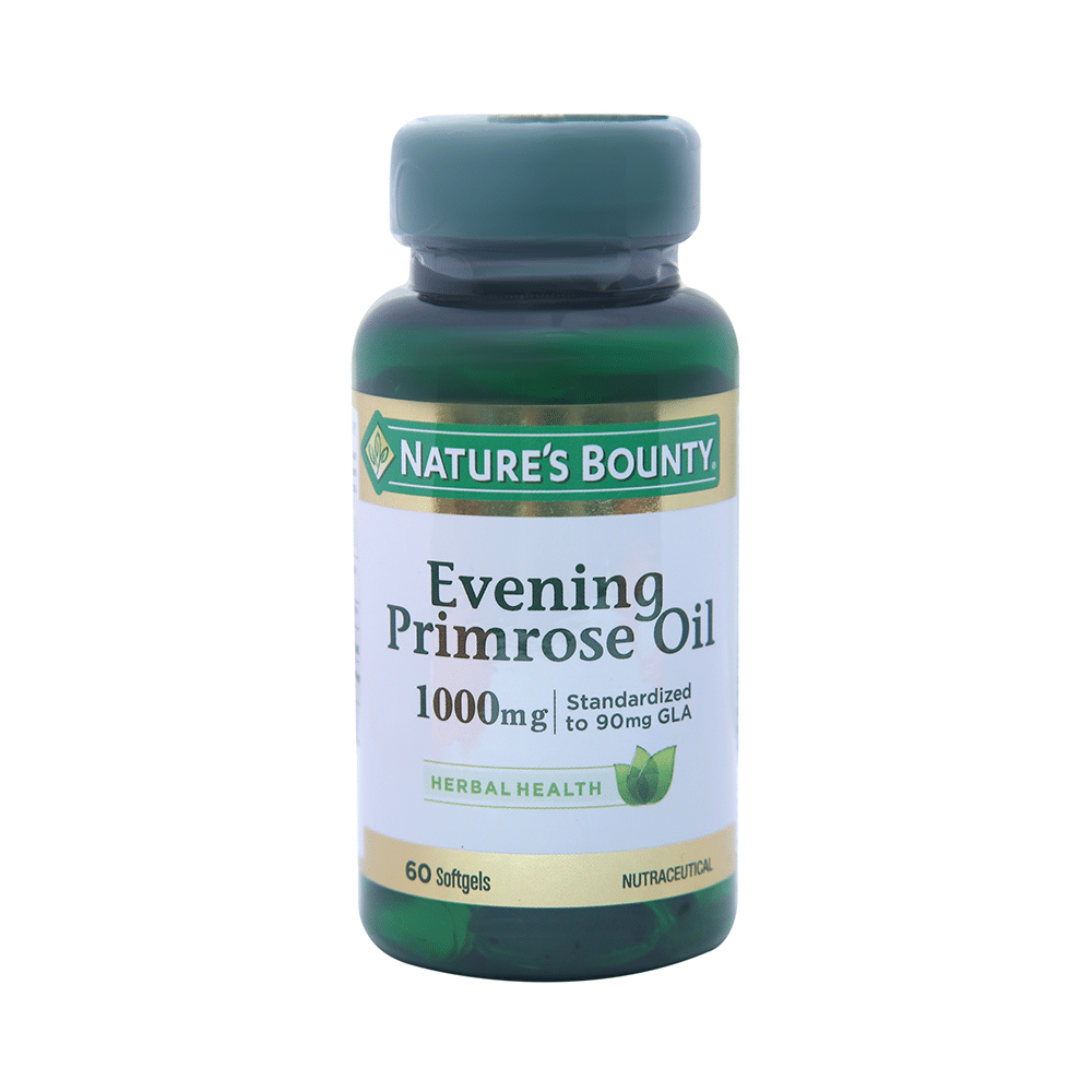 Nature's Bounty Evening Primrose Oil 1000mg Softgel - Image 1