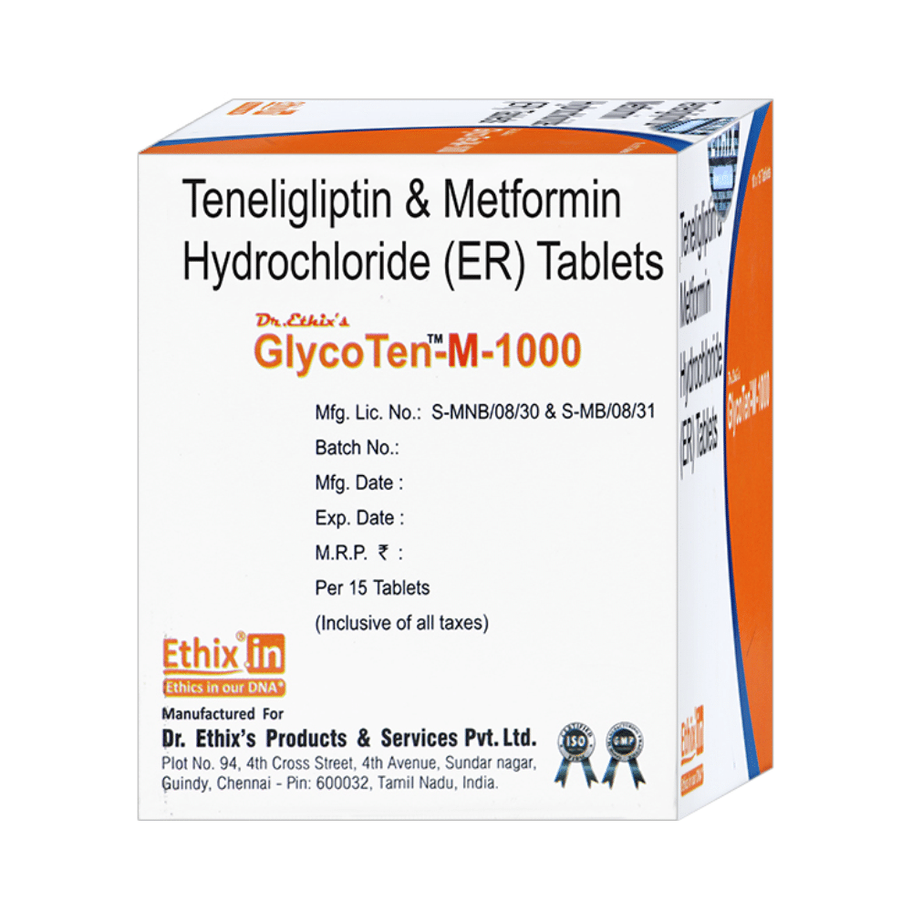 Glycoten-M 1000 Tablet ER - Image 3
