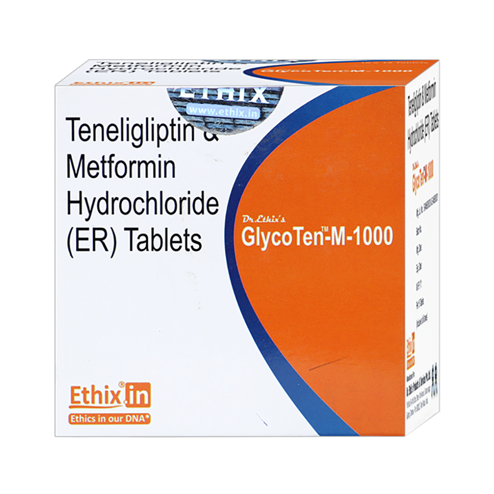 Glycoten-M 1000 Tablet ER - Image 1
