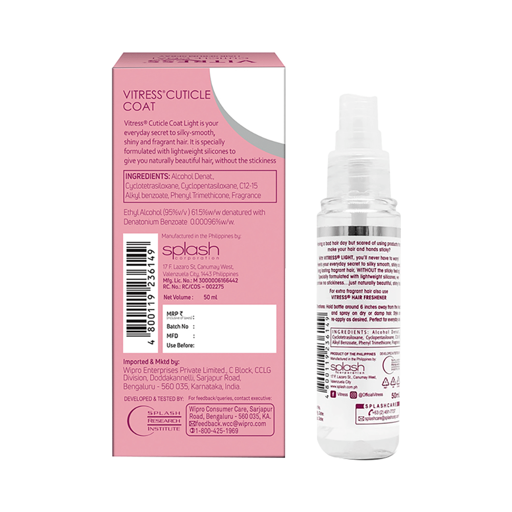 Vitress Cuticle Coat Hair Serum Spray - Image 4