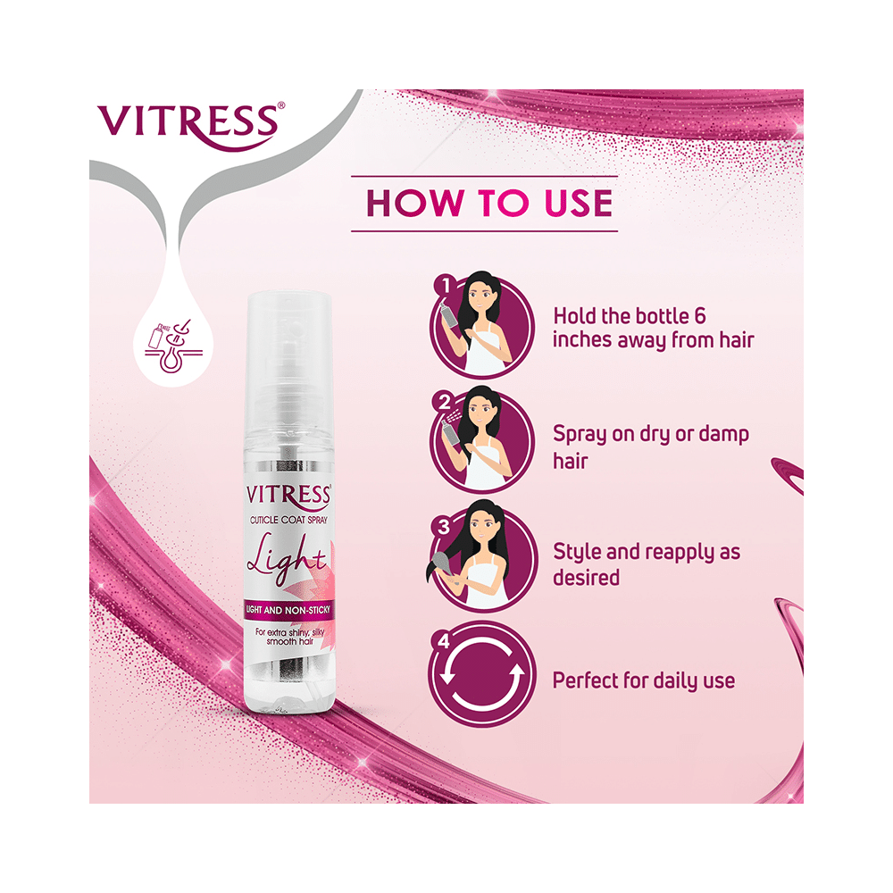 Vitress Cuticle Coat Hair Serum Spray - Image 7