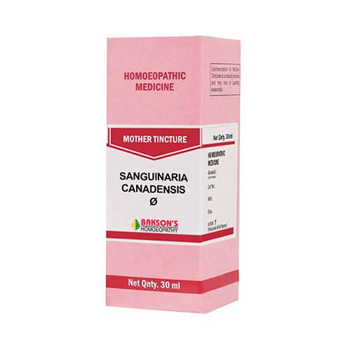 Bakson's Homeopathy Sanguinaria Canadensis Mother Tincture Q - Image 1