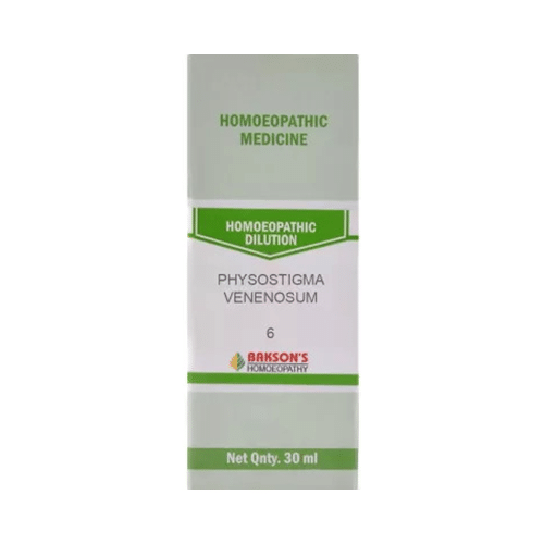 Bakson's Homeopathy Physostigma Venenosum Dilution 6 CH - Image 1