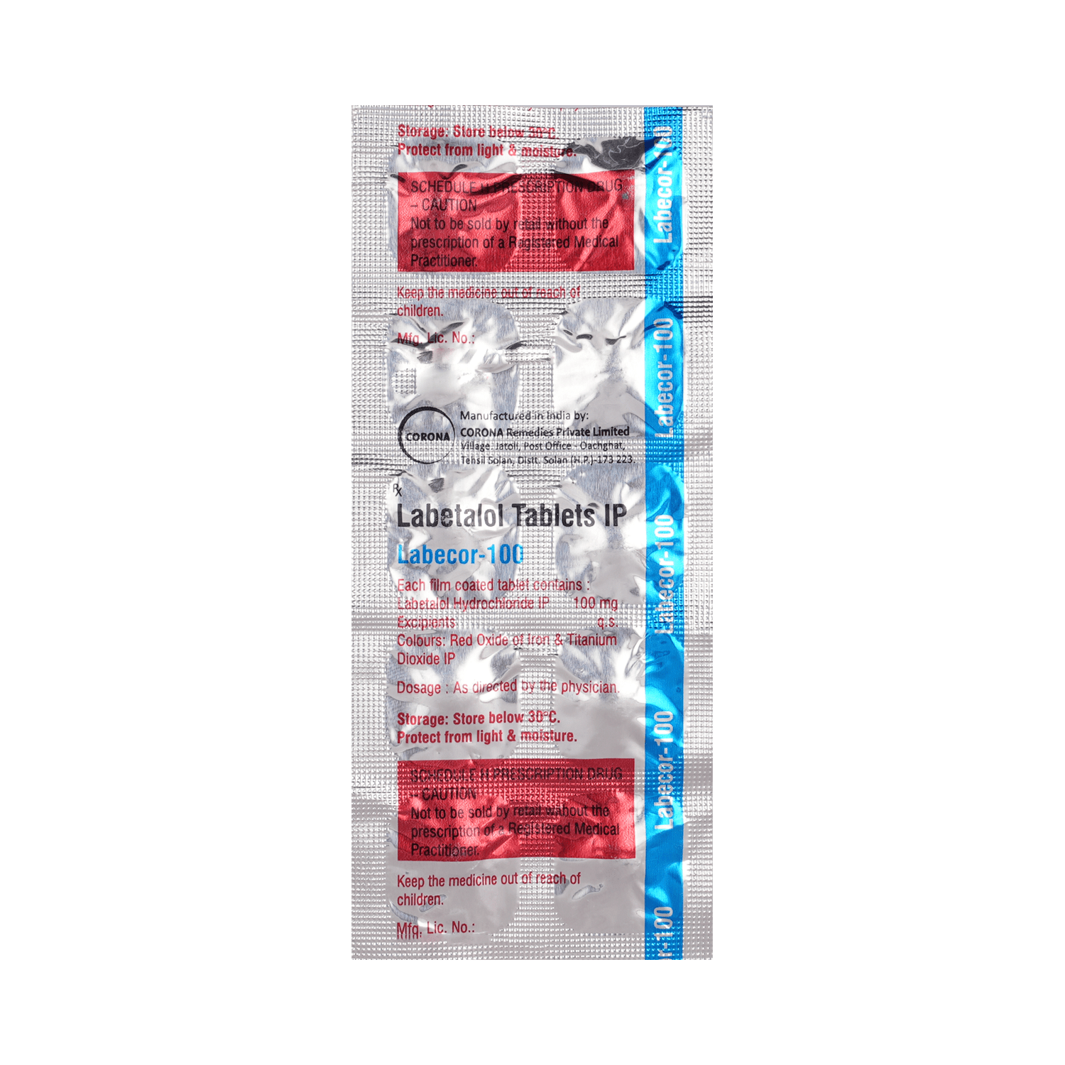 Labecor 100mg Tablet - Image 3