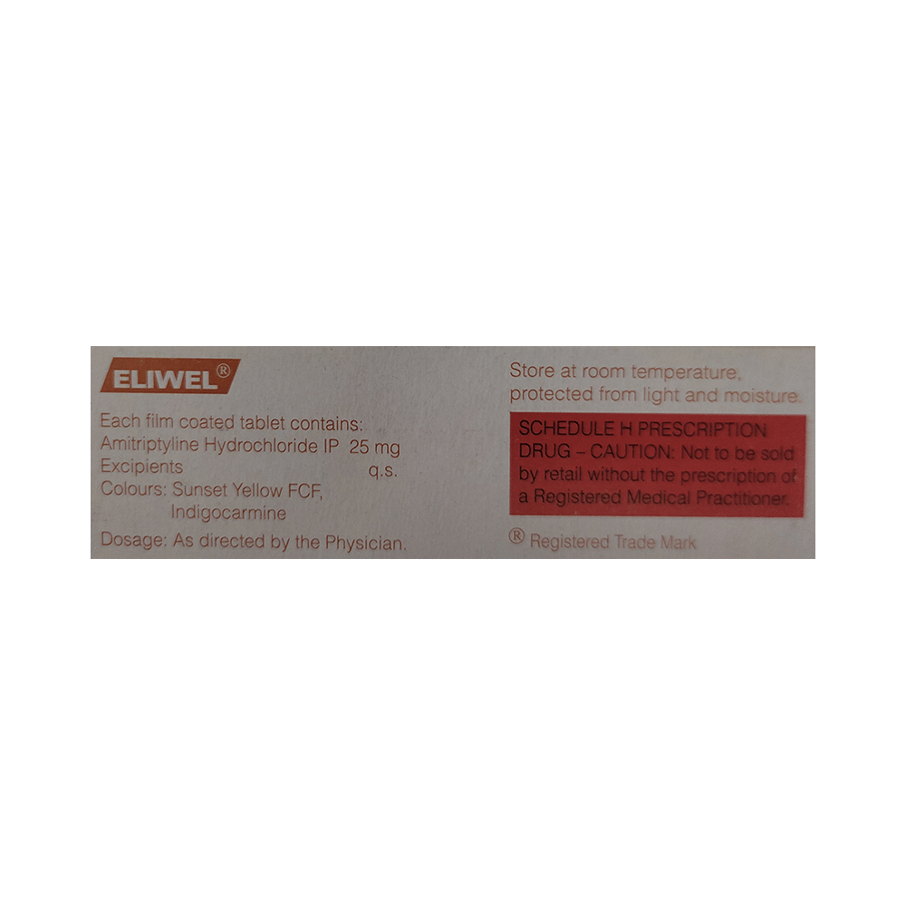 Eliwel 25mg Tablet - Image 2