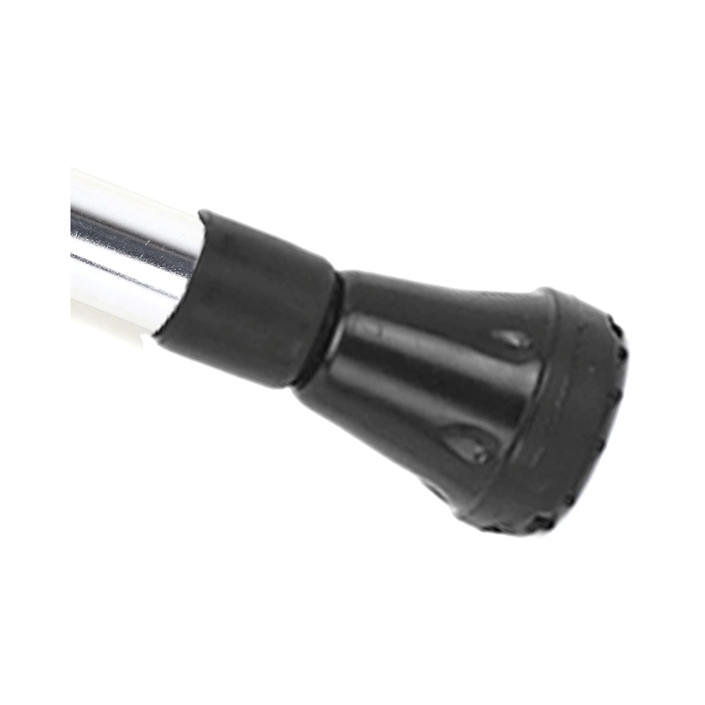 Be Safe Forever Adult Walking Cane Support Stick Height Adjustable Grey Steel - Image 4