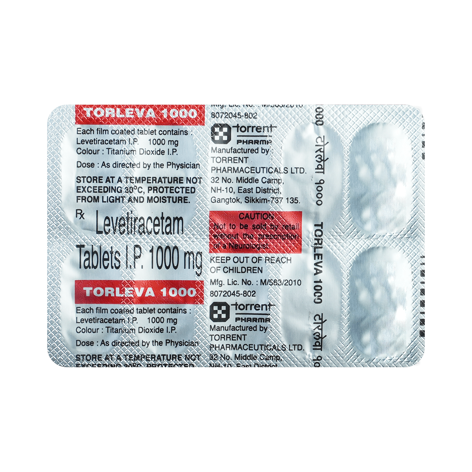 Torleva 1000 Tablet - Image 5