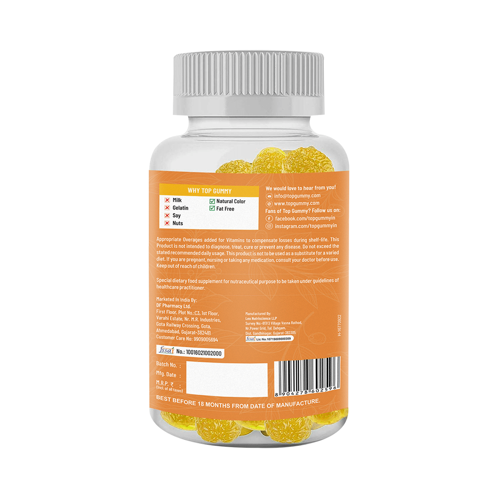 Top Gummy Vitamin D3 + K2 Gummies Mixed Fruit - Image 3