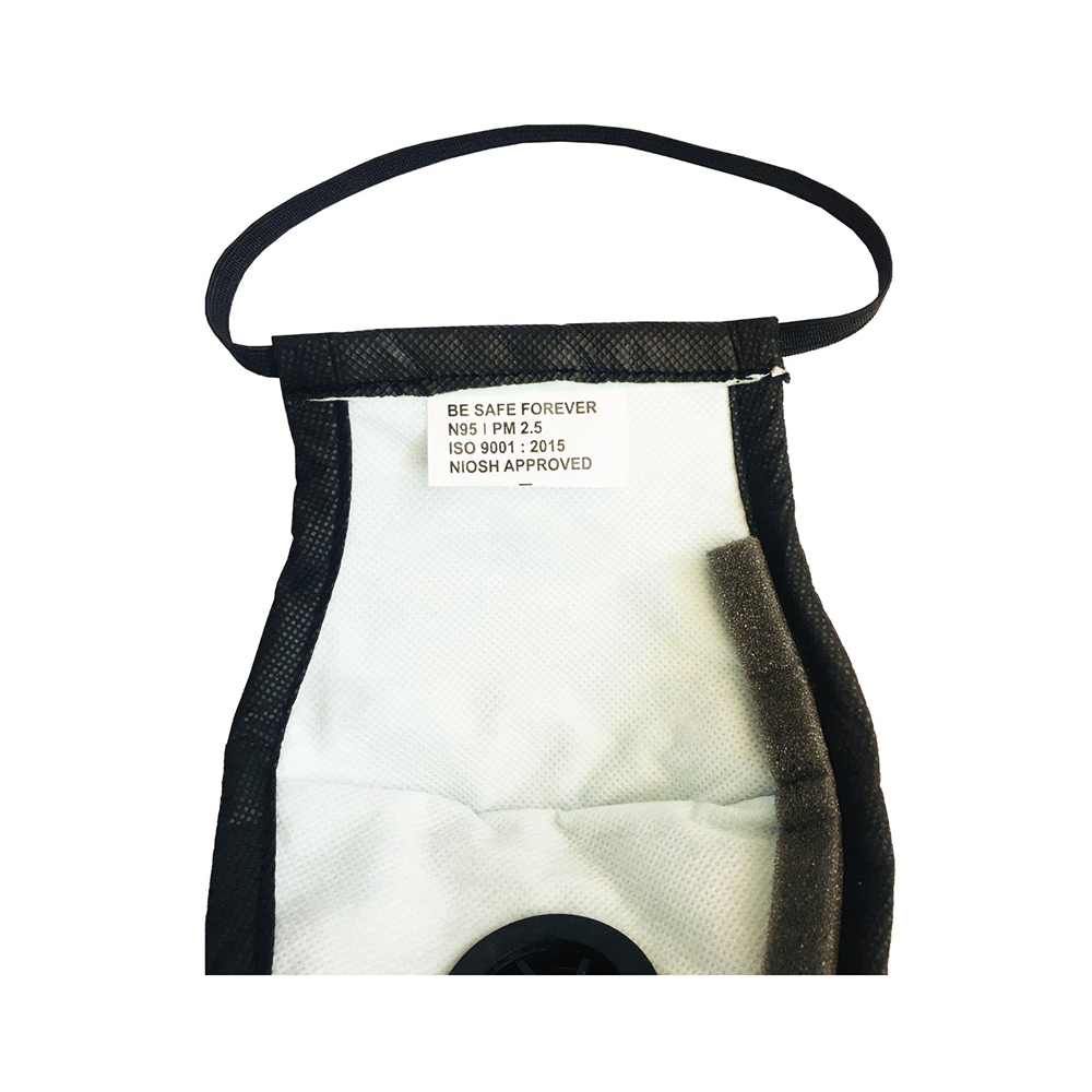 BESAFE Forever Fresho N95 PM2.5 Anti Pollution Mask Black - Image 3
