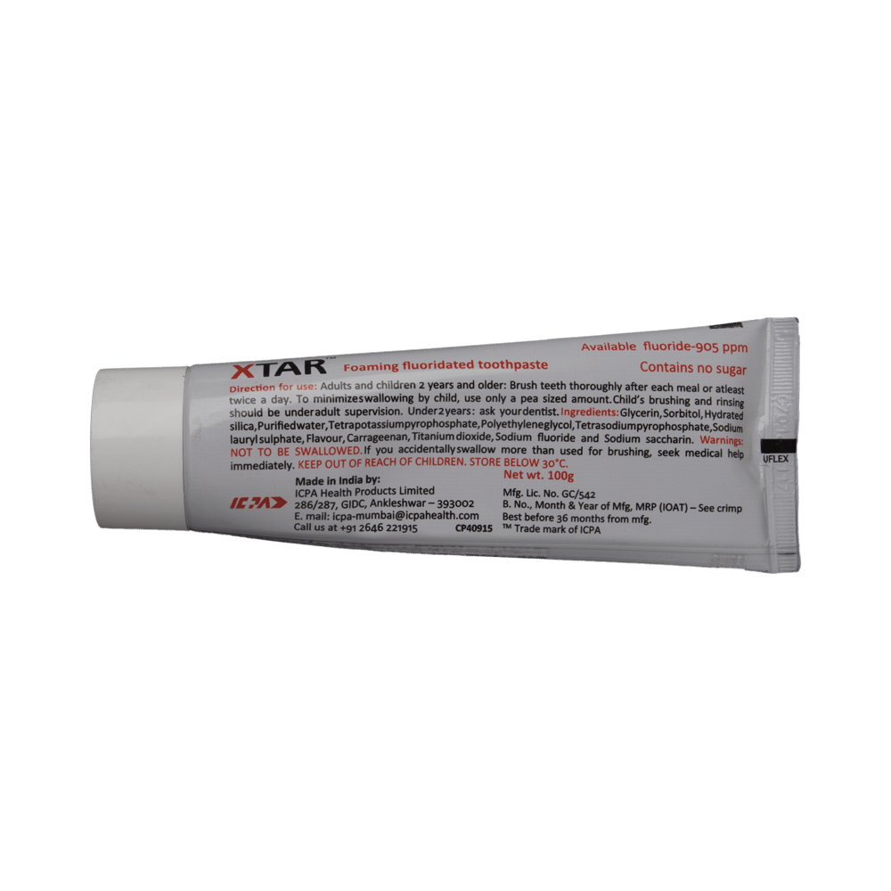 Xtar Toothpaste | Whitens Teeth, Freshens Breath, Fights Cavities & Tartar Build Up - Image 4