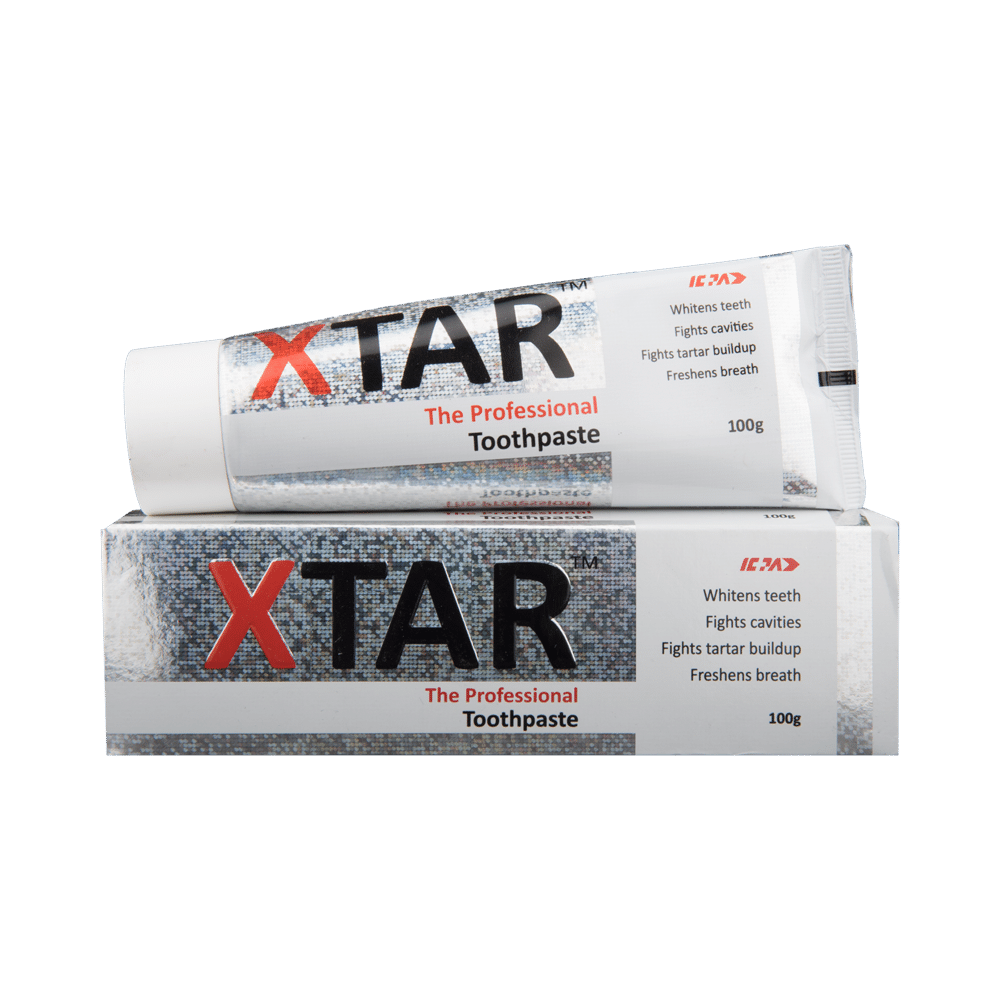 Xtar Toothpaste | Whitens Teeth, Freshens Breath, Fights Cavities & Tartar Build Up - Image 1