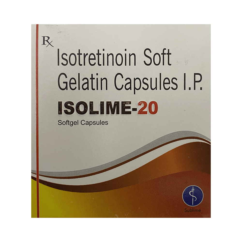 Isolime 20 Softgel Capsule - Image 1