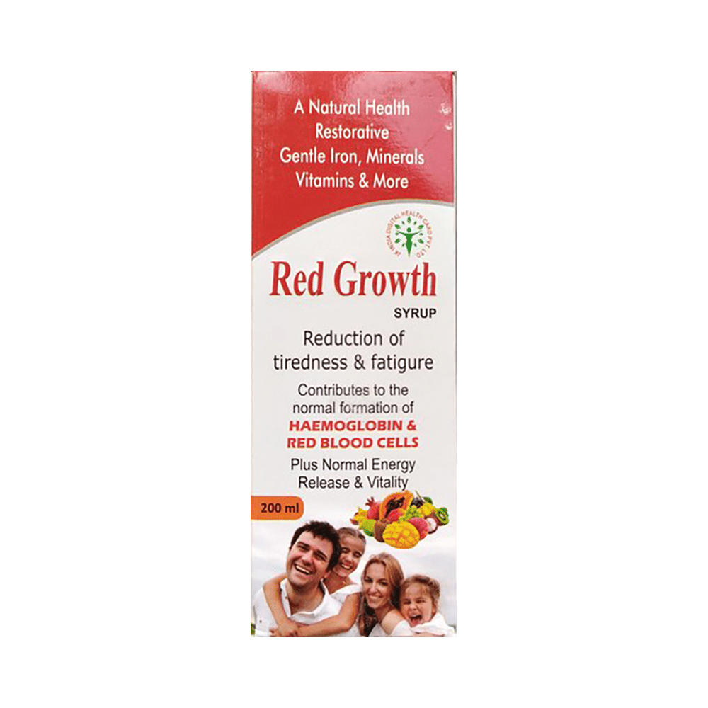 Red Growth Syrup - Image 1