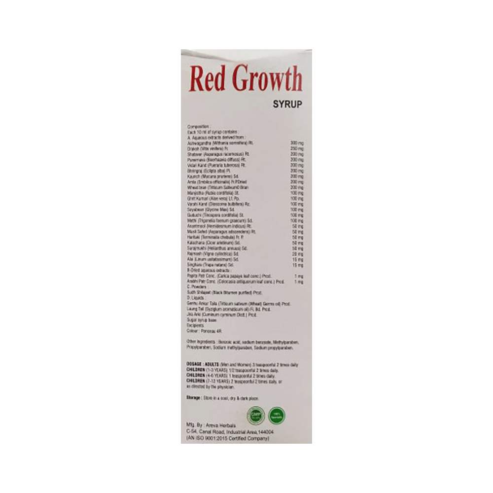 Red Growth Syrup - Image 2