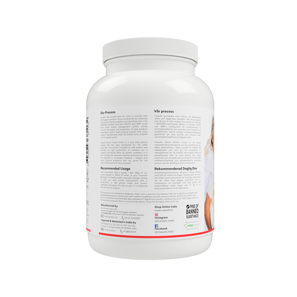 Cawells Protein Powder for Senior Citizen Strawberry - Image 3