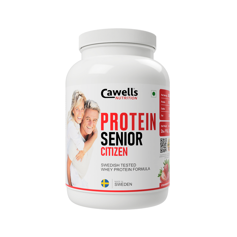 Cawells Protein Powder for Senior Citizen Strawberry - Image 1