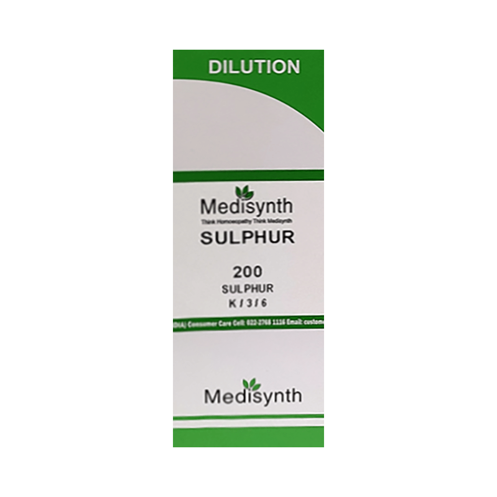 Medisynth Sulphur Dilution 200 - Image 1