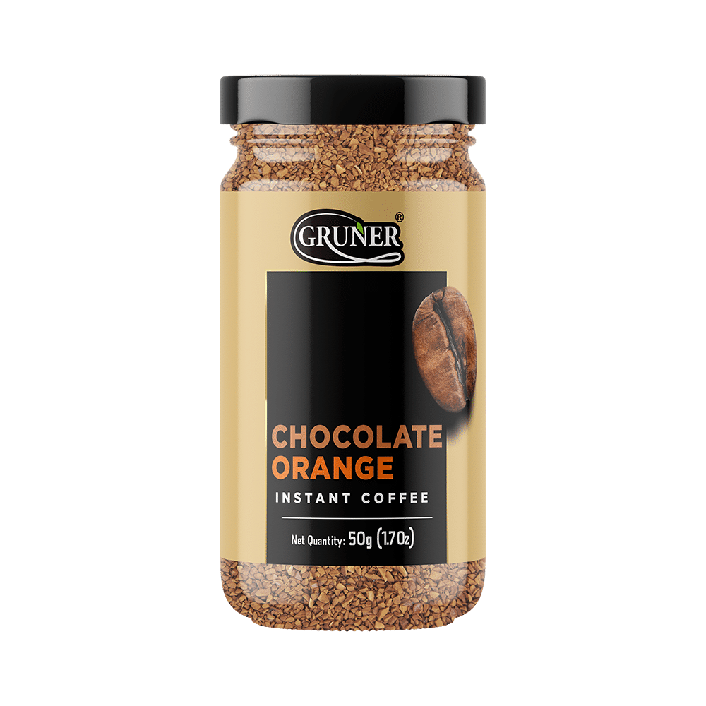 Gruner Chocolate Orange Instant Coffee - Image 1