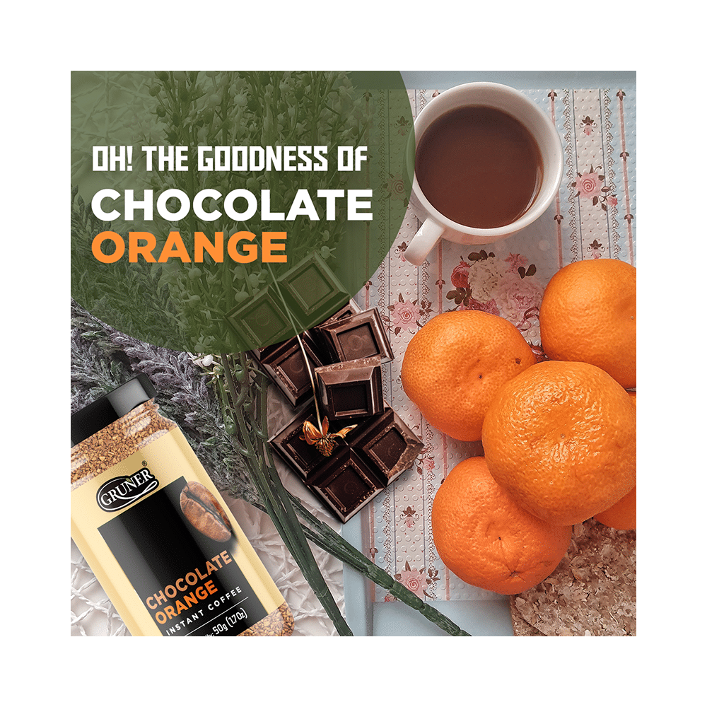 Gruner Chocolate Orange Instant Coffee - Image 3
