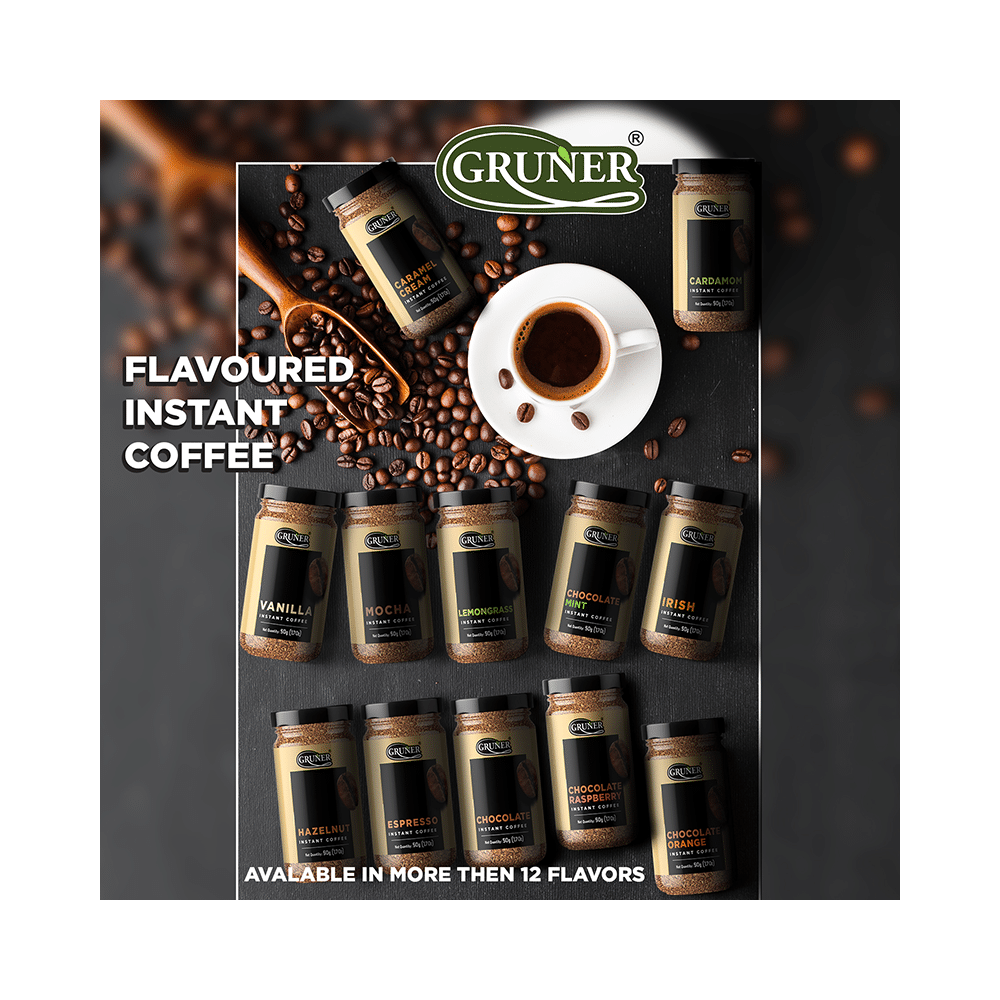 Gruner Chocolate Orange Instant Coffee - Image 4