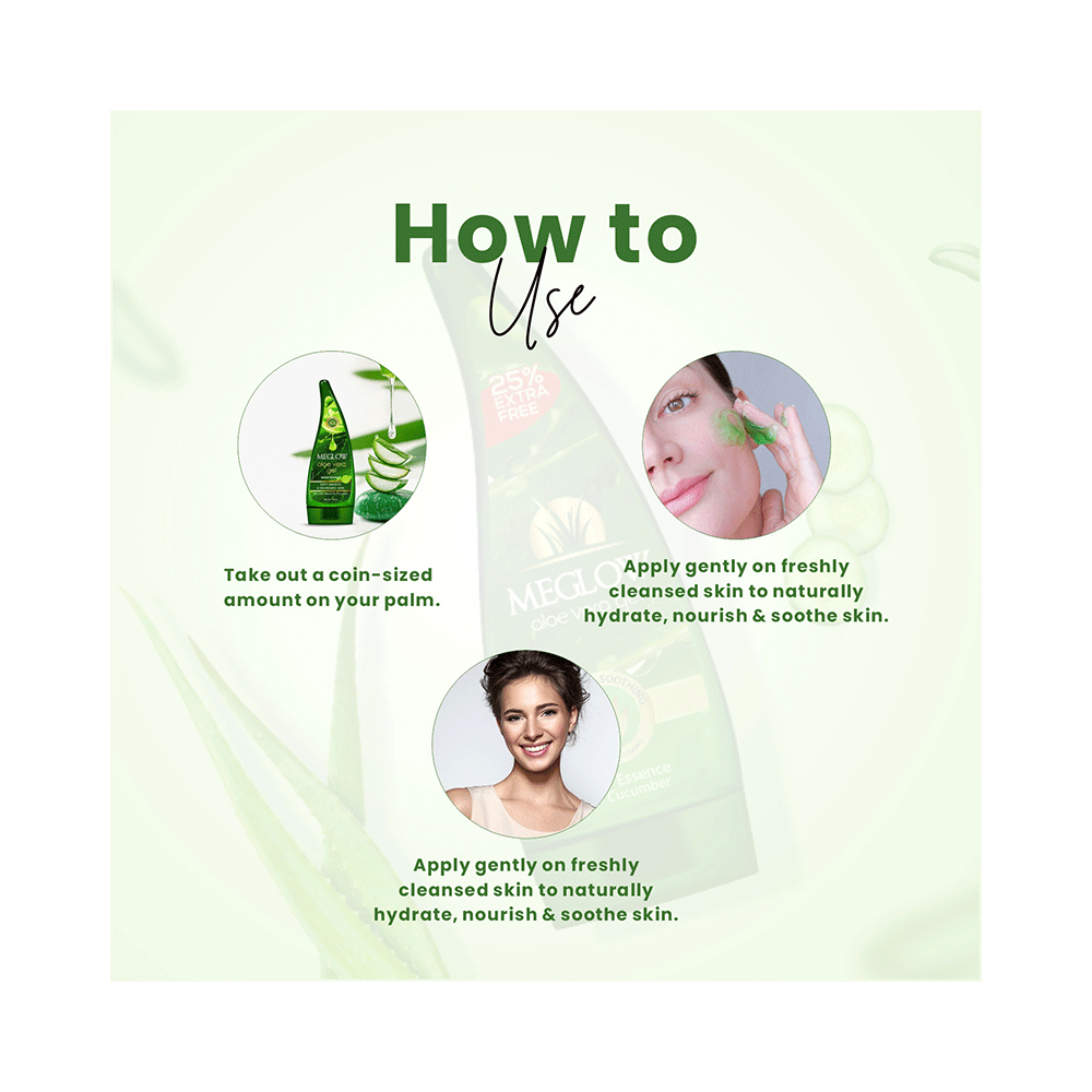 Meglow Aloe Vera Gel - Image 7