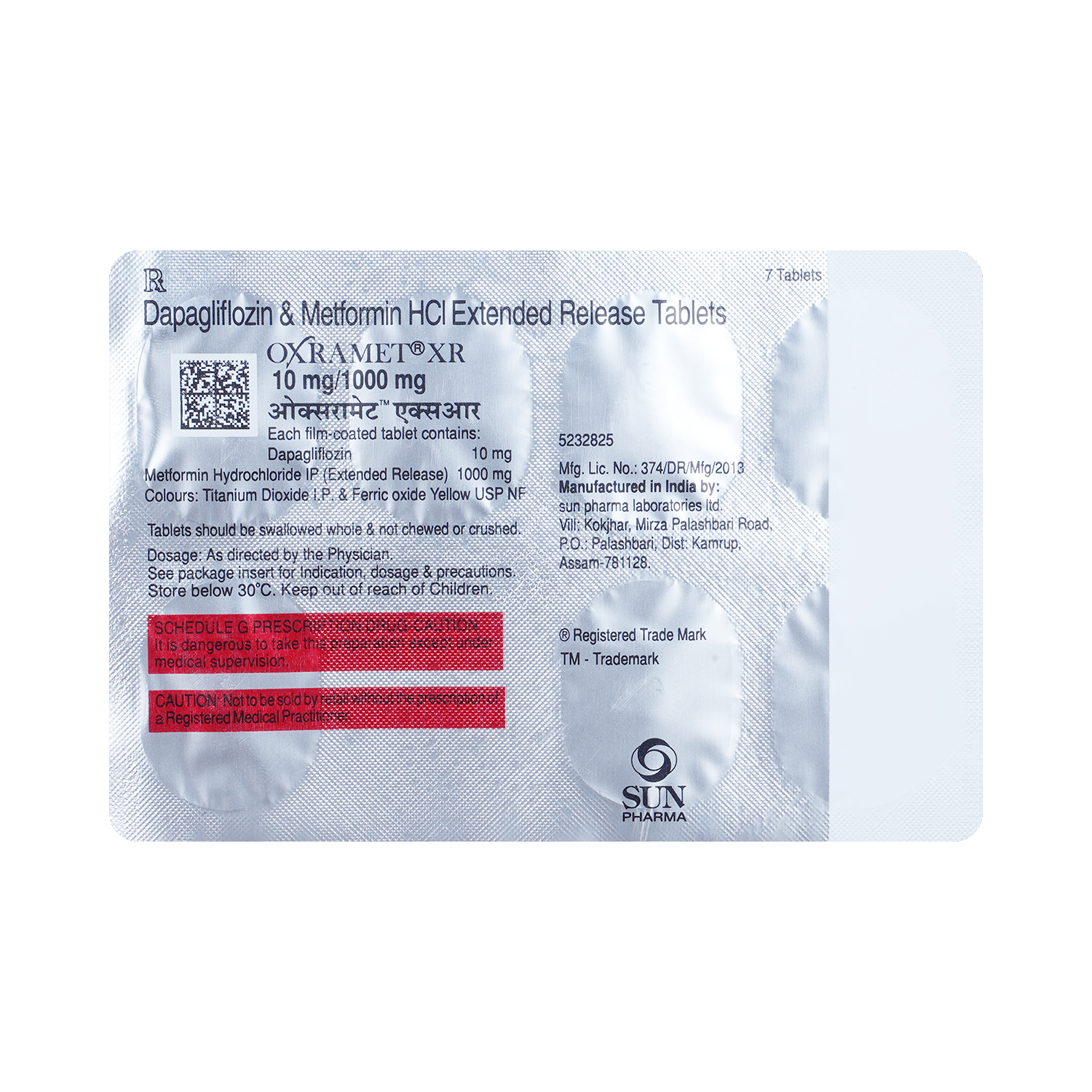 Oxramet XR 10/1000 Tablet - Image 6