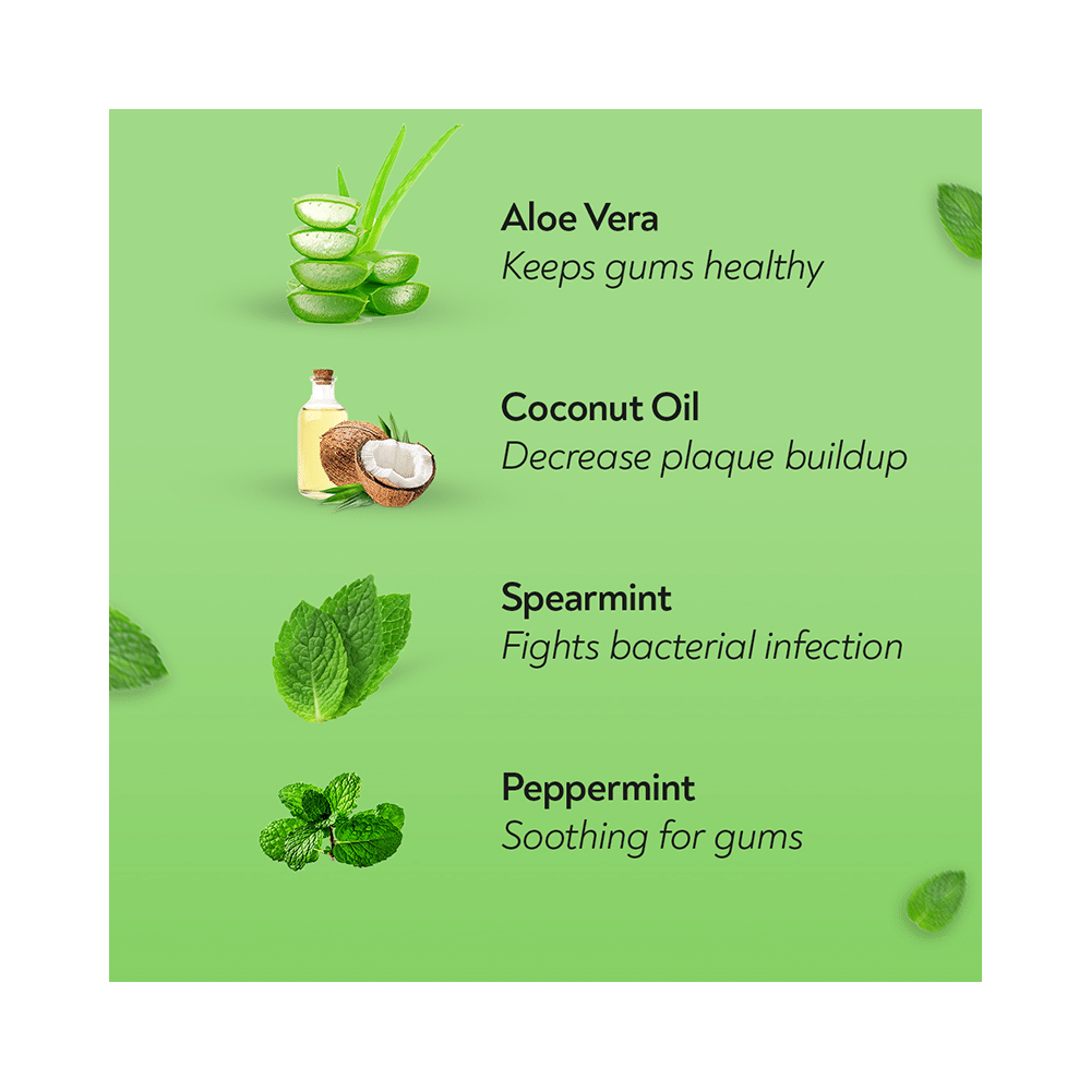 Habbits Natural Toothpaste (100gm Each) Aloe-Ha - Image 5