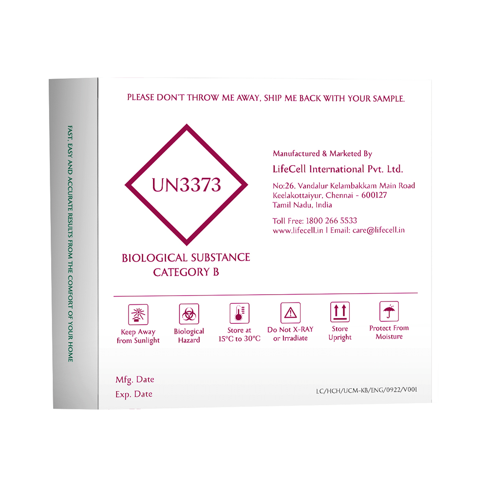 LifeCell At-Home Self-Collection GenesPass Male Test Kit | Analyzes 2000+ Genes - Image 2