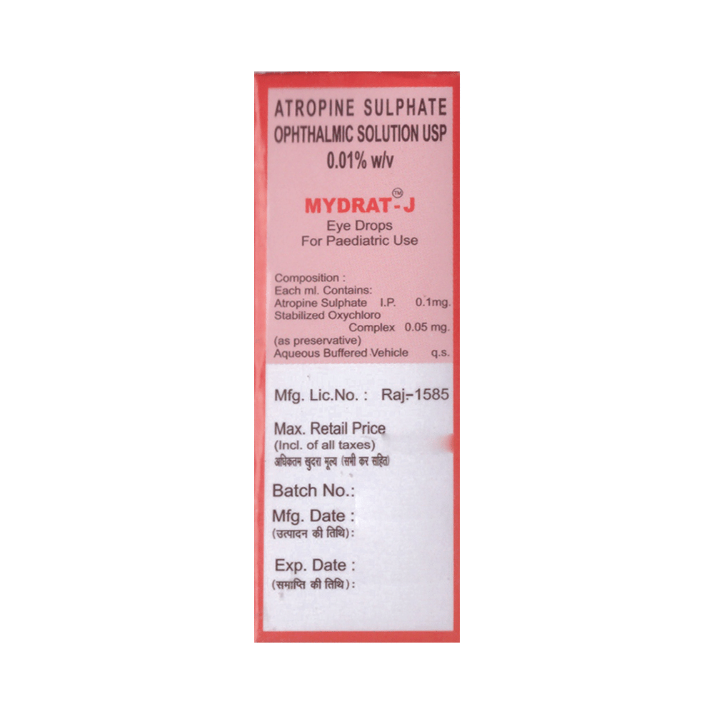Mydrat-J Eye Drop - Image 2