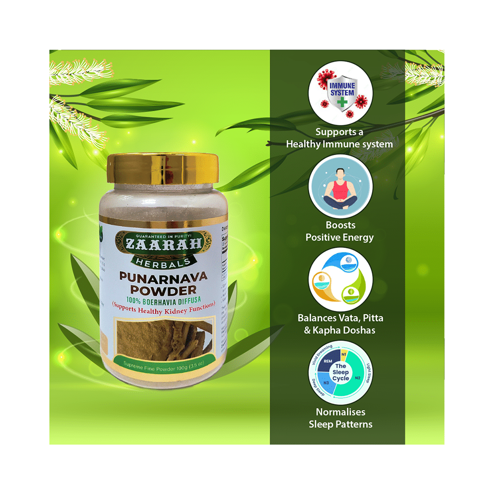 Zaarah Herbals Punarnava Powder - Image 3