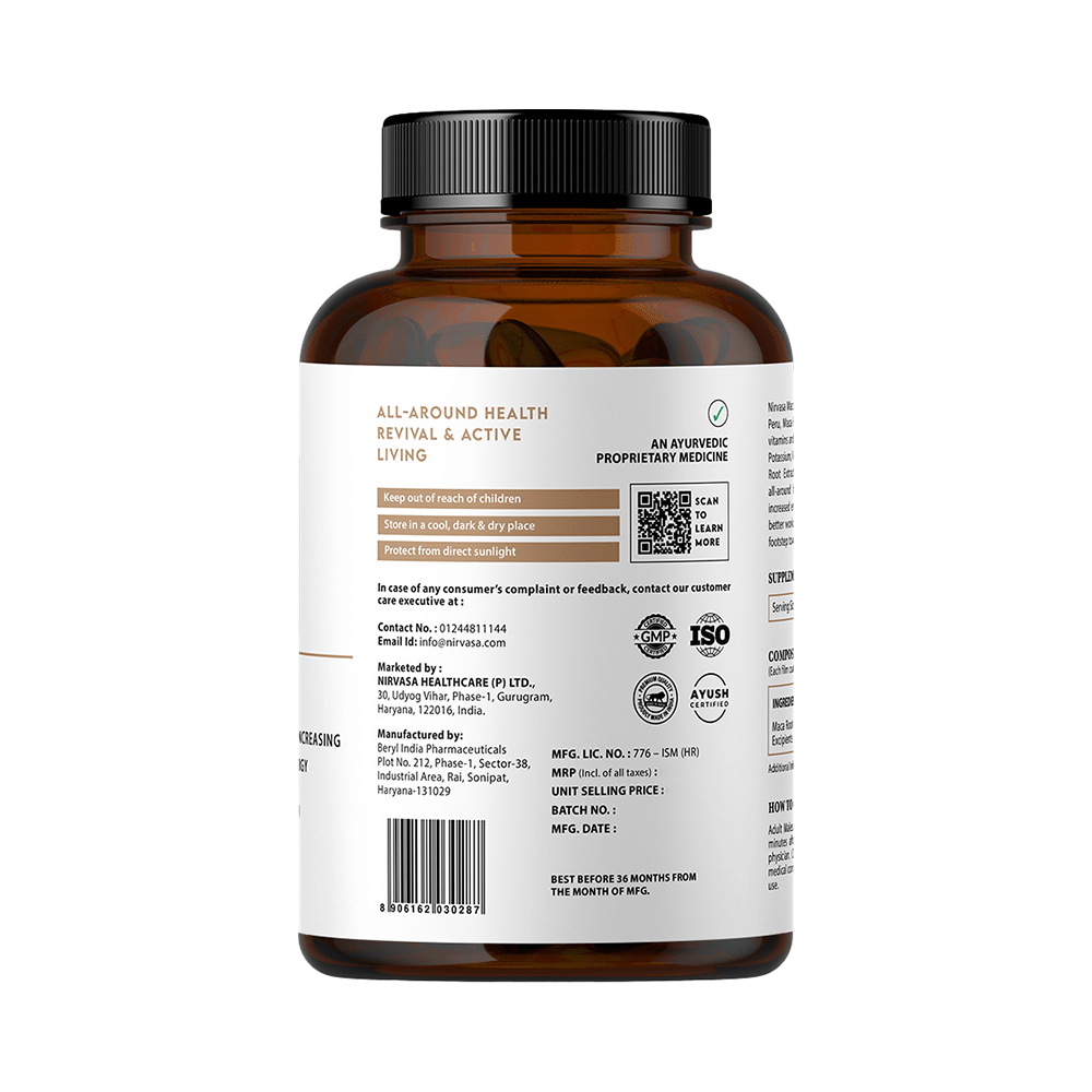 Nirvasa Maca Root Tablet (60 Each) - Image 3