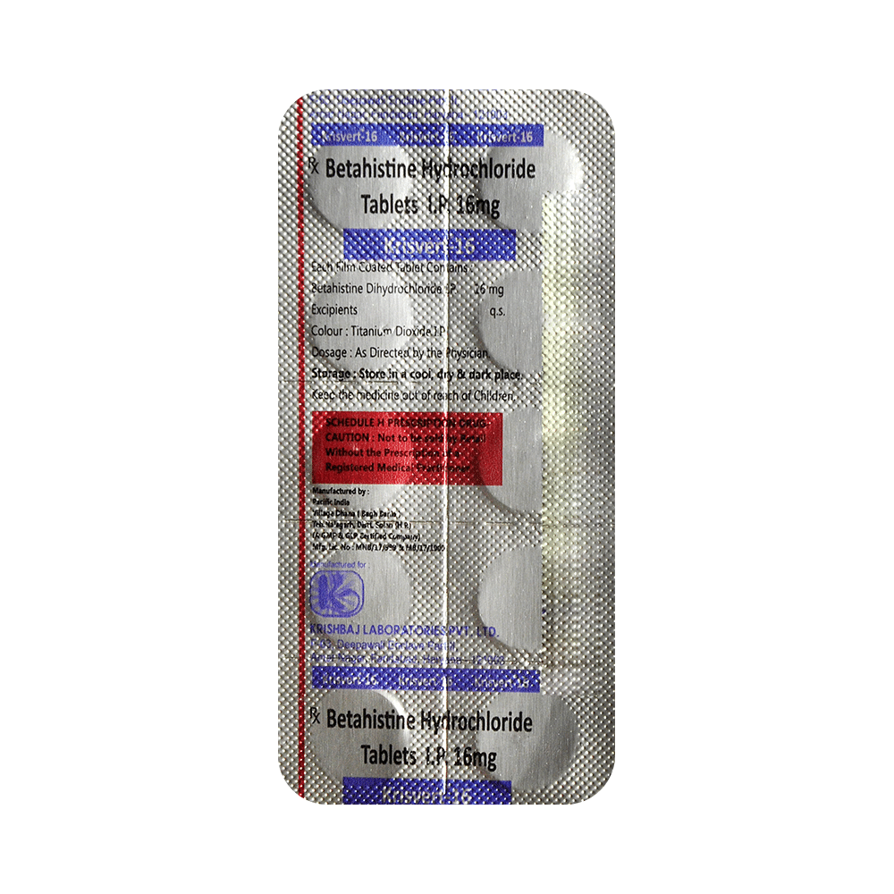 Krisvert 16mg Tablet - Image 3